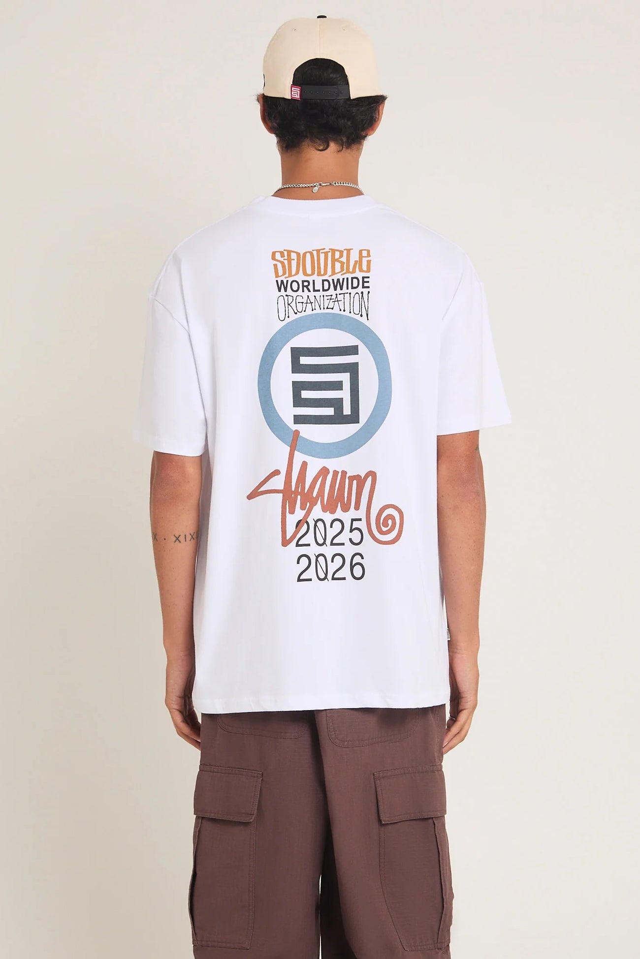 25/26 Short Sleeve Tee White