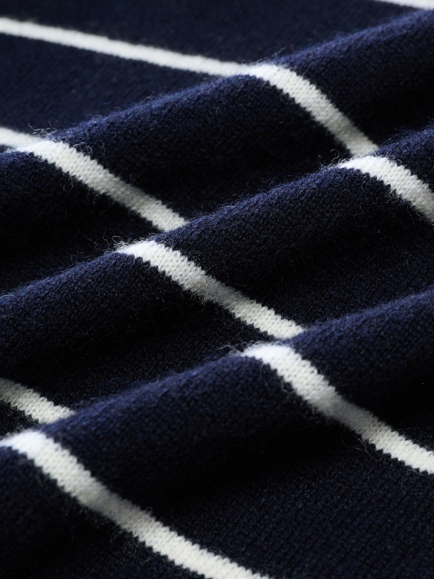 100% Wool Stripe Women Cardigan