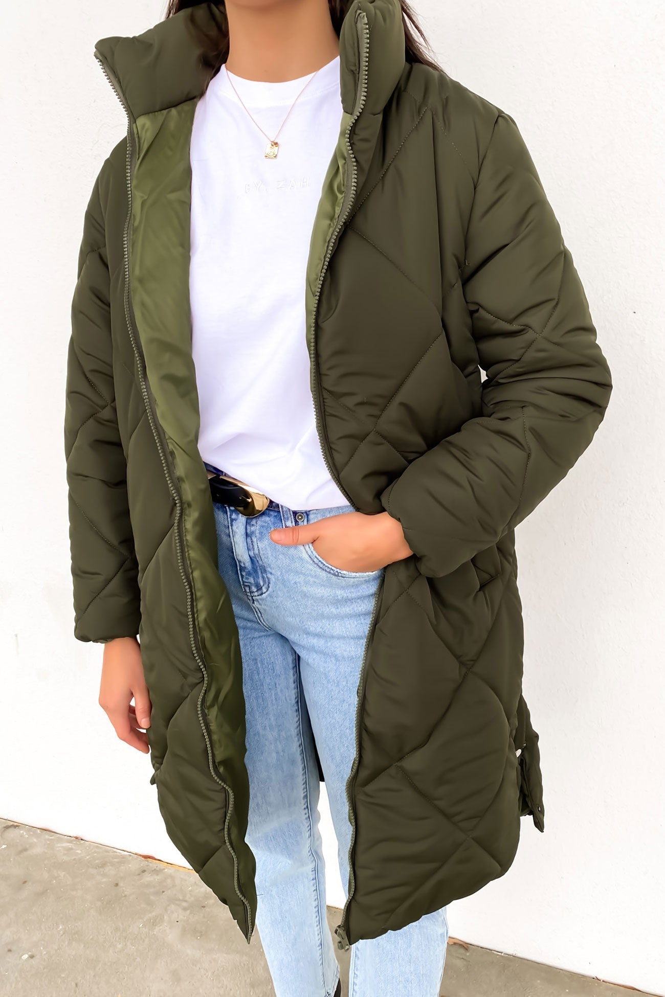 Amy Longline Puffer Jacket
