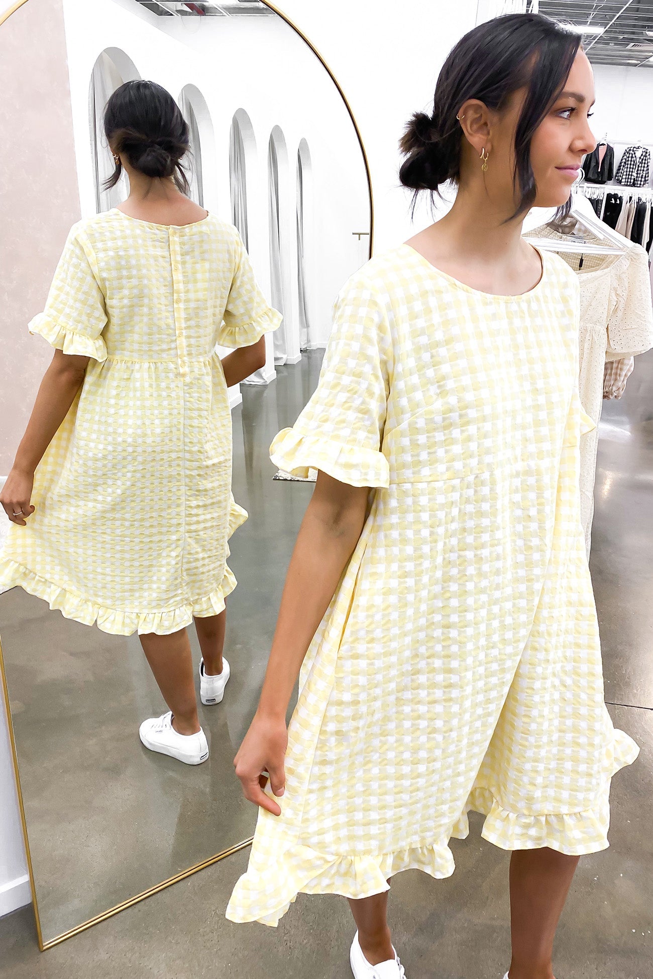 Anaya Dress Yellow