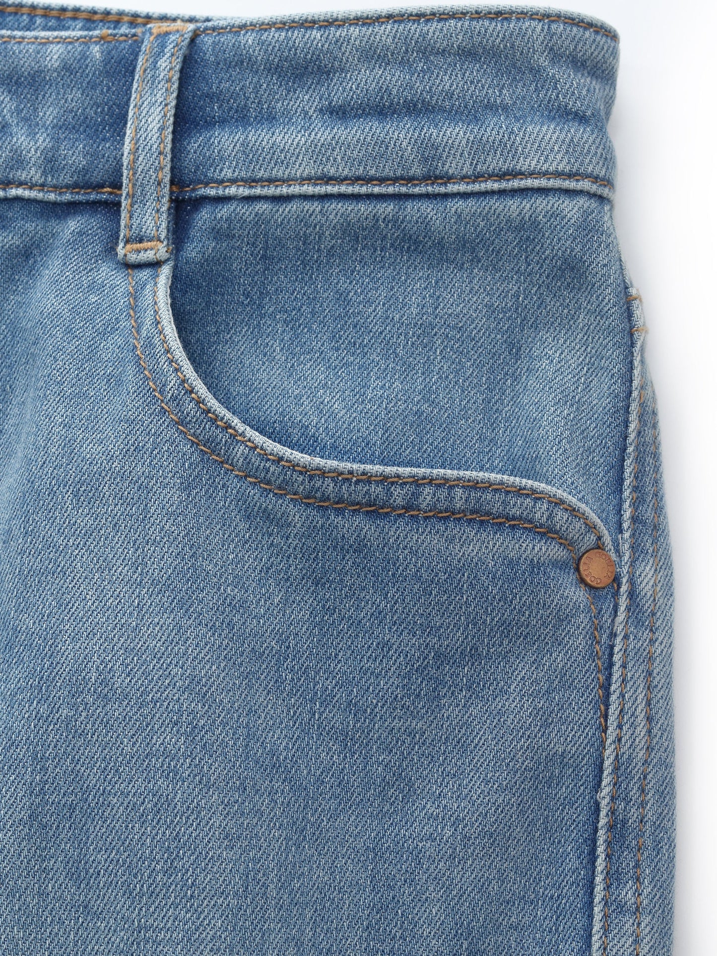 Cotton Denim Stretch Women Flared Jeans
