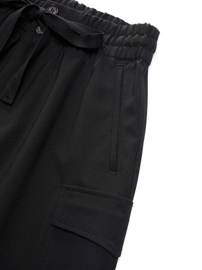 Machine Washable Wool Blend Unisex Straight Leg Pants