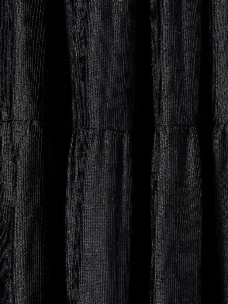 Tencel Women Tiered Maxi Skirt