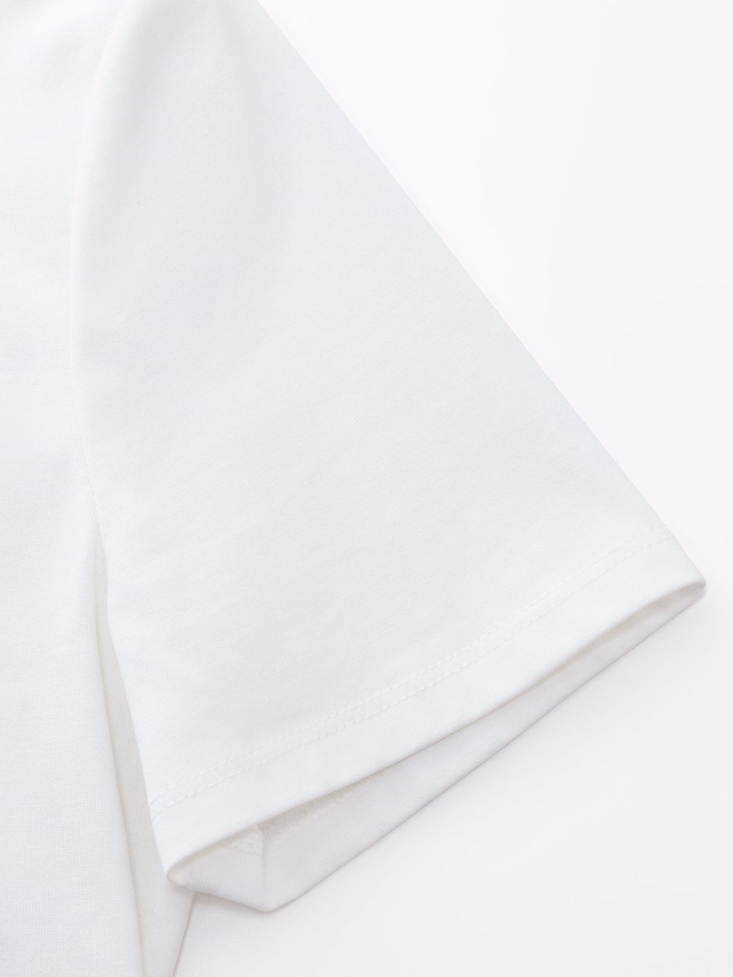 Cotton Blend Round Neck Tape Embroidered Women T-Shirt