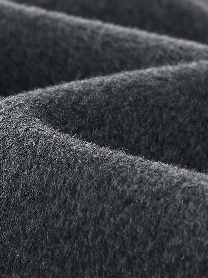100% Wool Longline Unisex Overcoat