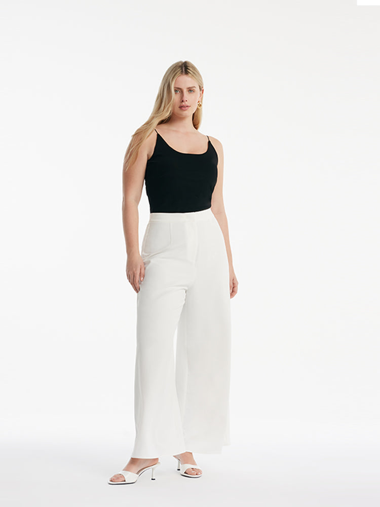 Wide Leg Full Length Pants