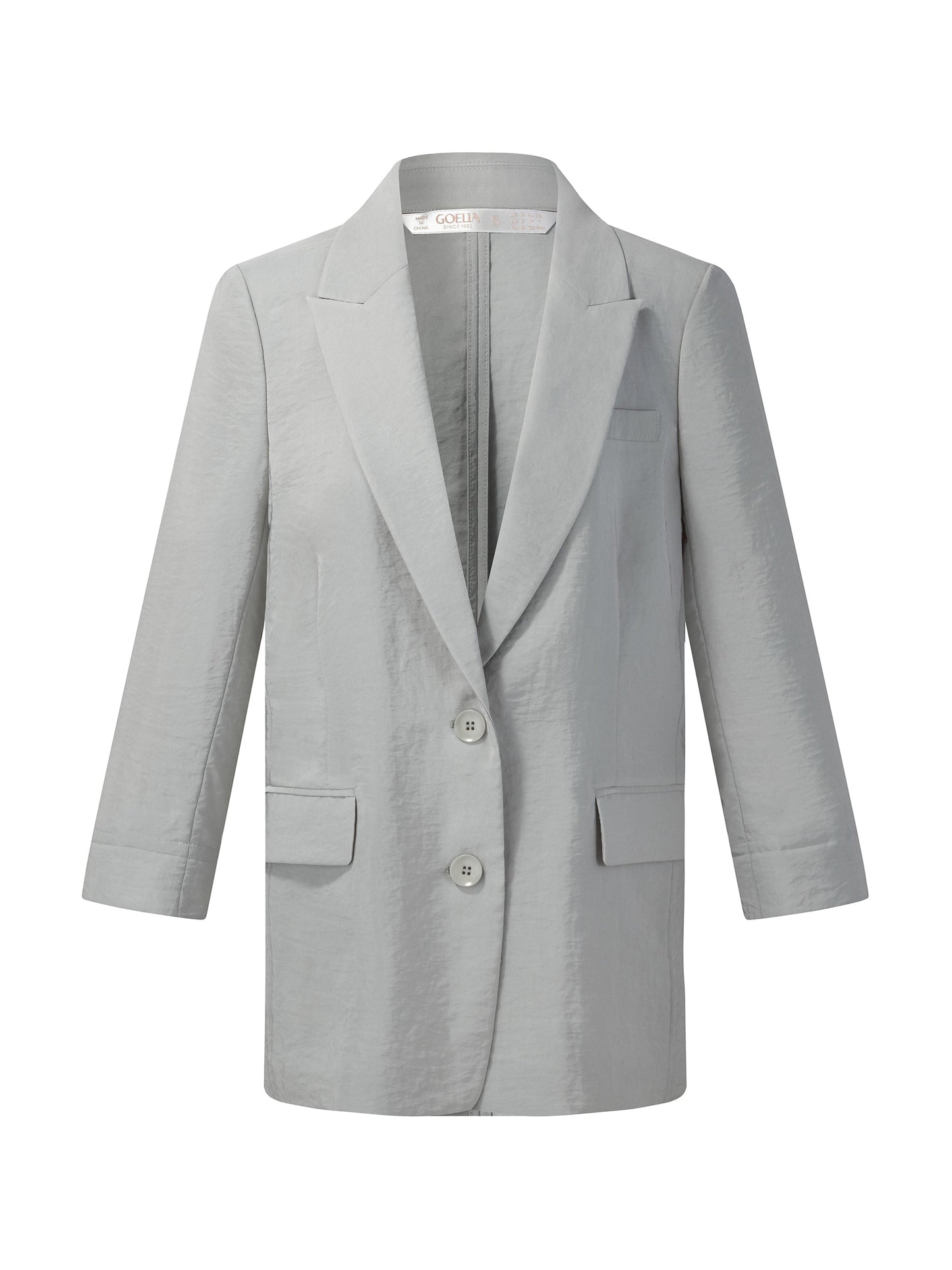 Triacetate Blend H-Line Women Blazer