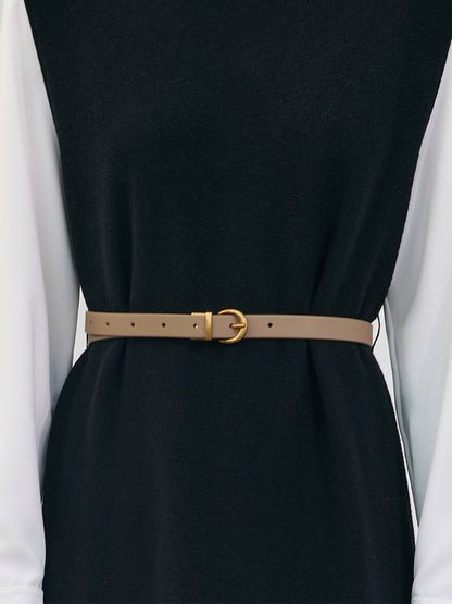 Reversible Leather Bovine Belt