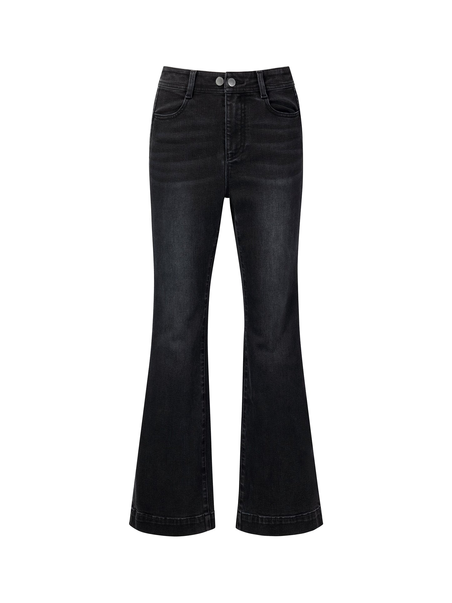 Four-Way Stretch Women Micro-Flared Jeans