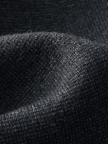 Tencel Wool Blend Zip-Up Women Cardigan
