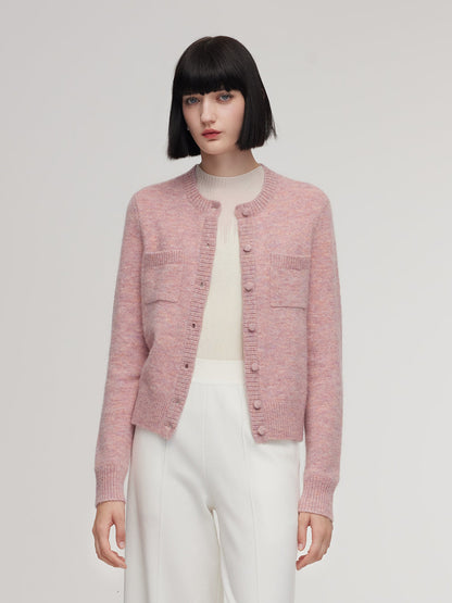 Alpaca Wool Blend Women Cardigan