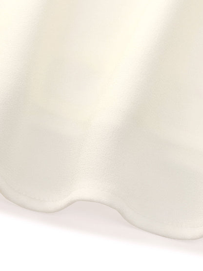 Triacetate Blend Mock Layered Women Sleeveless Midi Dress