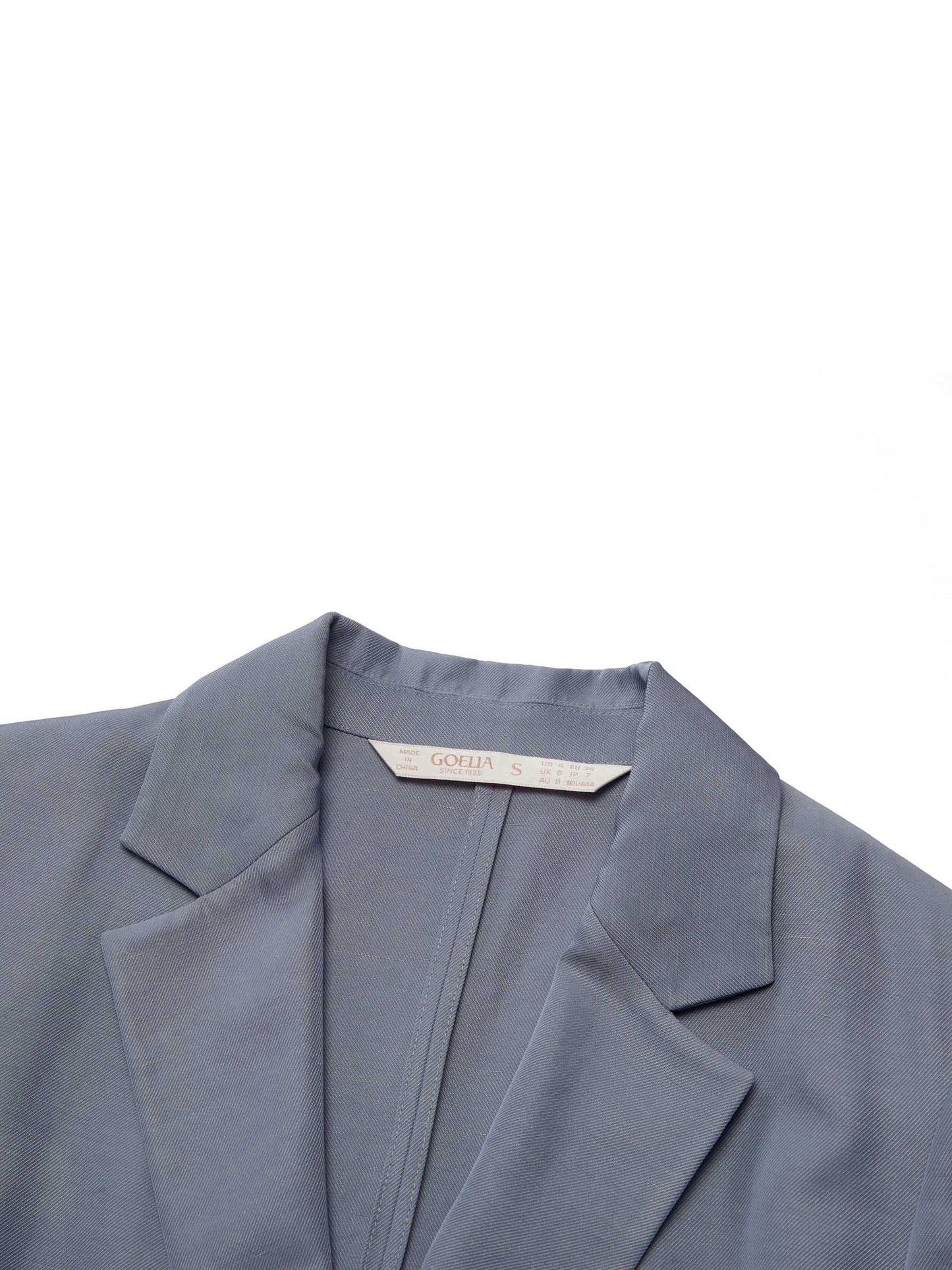 Acetate Tencel Linen Blend Women Blazer