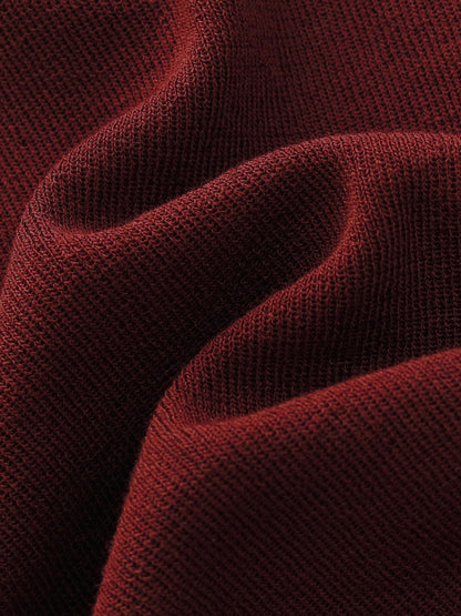 [Preview] Lyocell Blend V-Neck Women Knit Top With Ribbon