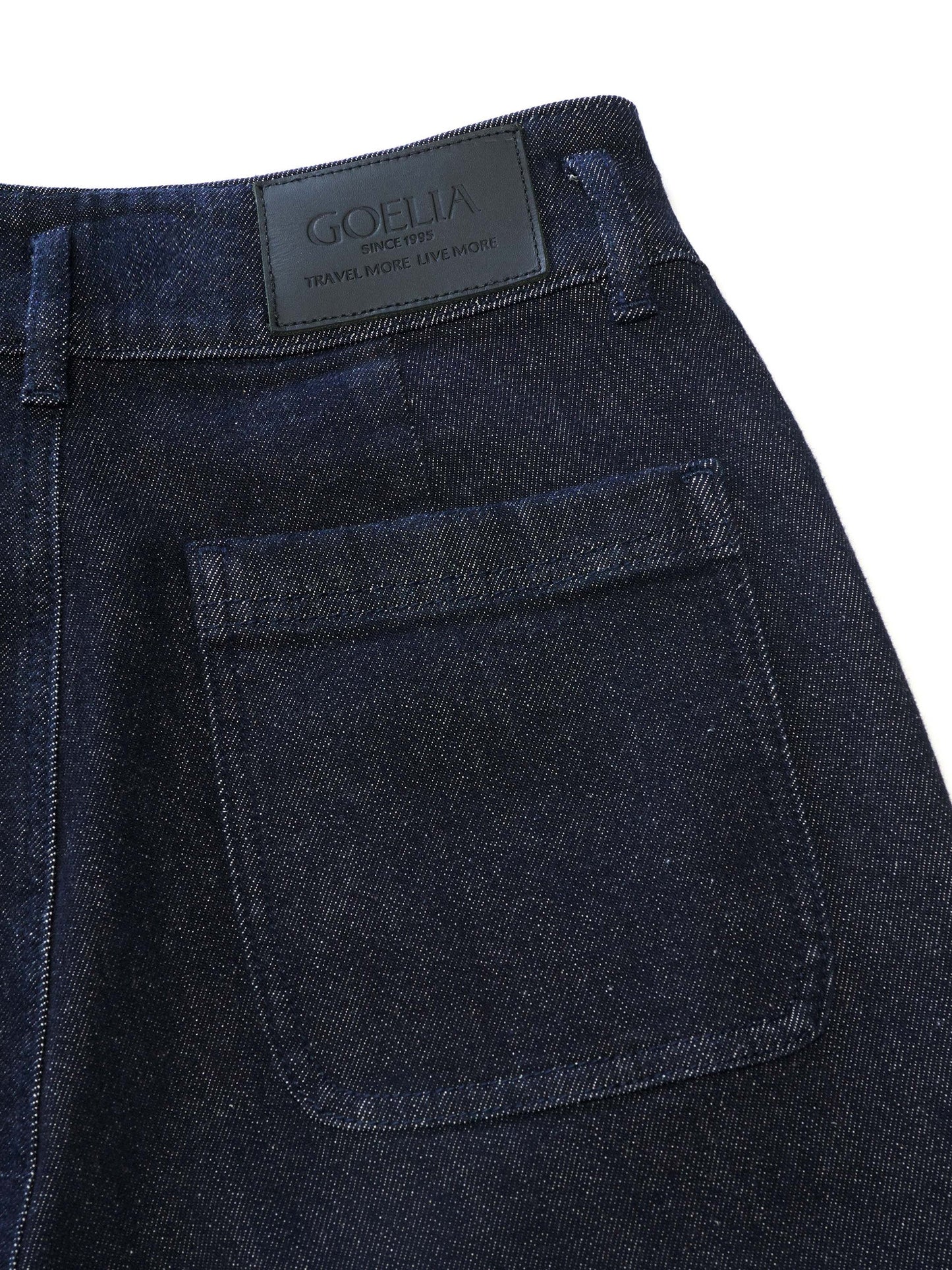 Cotton Denim Fleece Lined Straight Leg Women Jeans