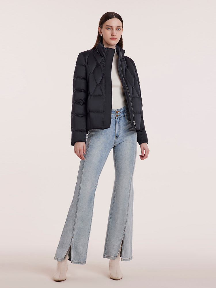 Stand Collar Goose Down Jacket