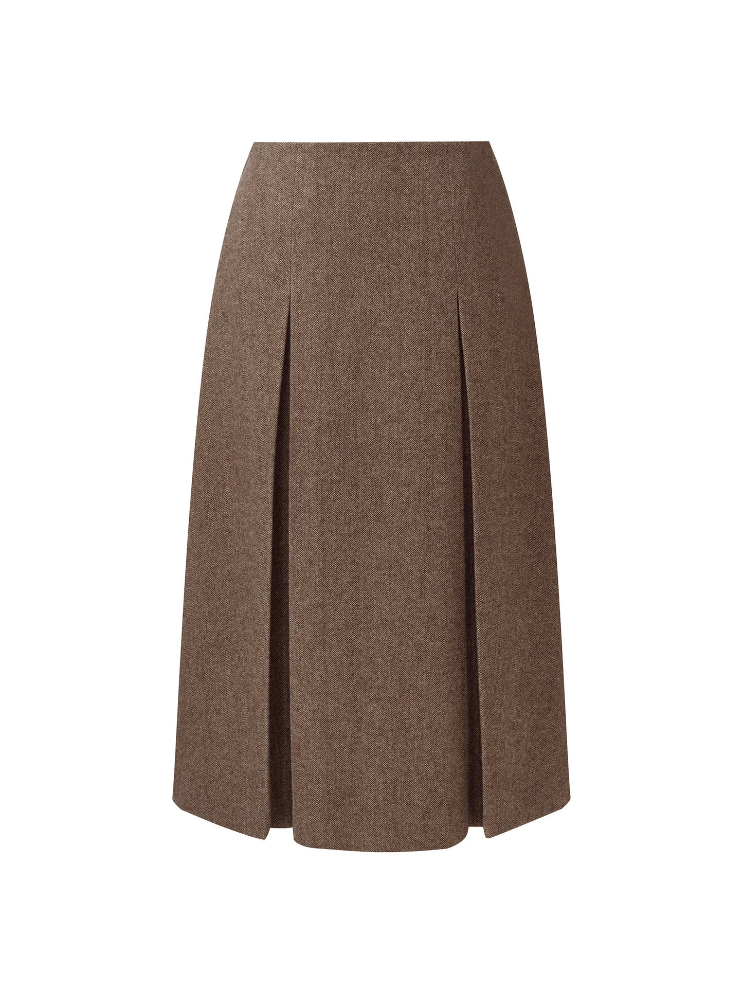 100% Washable Wool A-Line Women Skirt