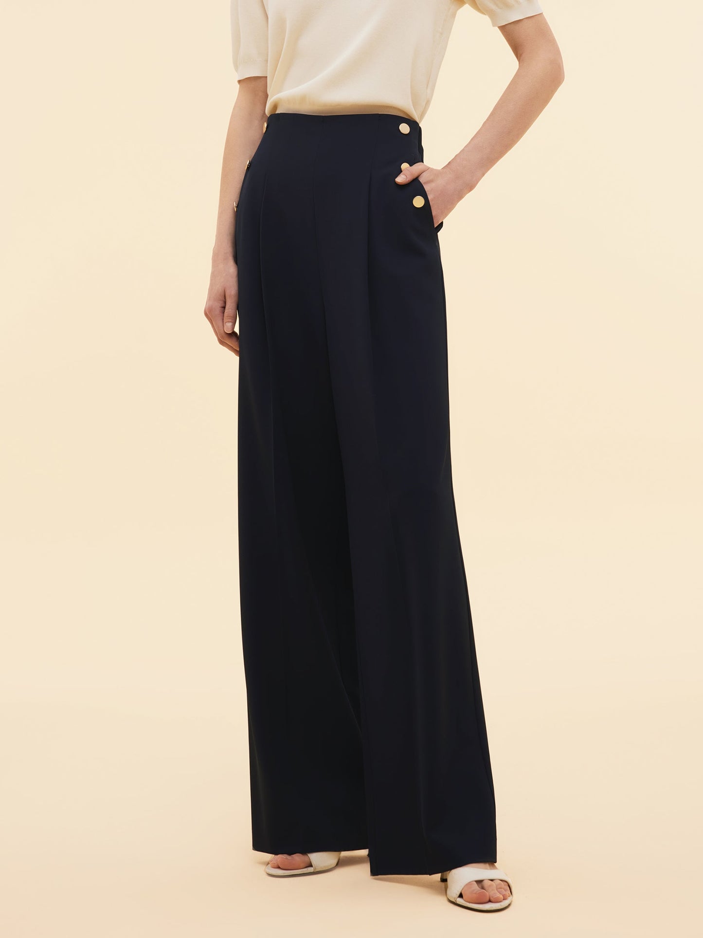 Four-Way Stretch Women High Waisted Pants