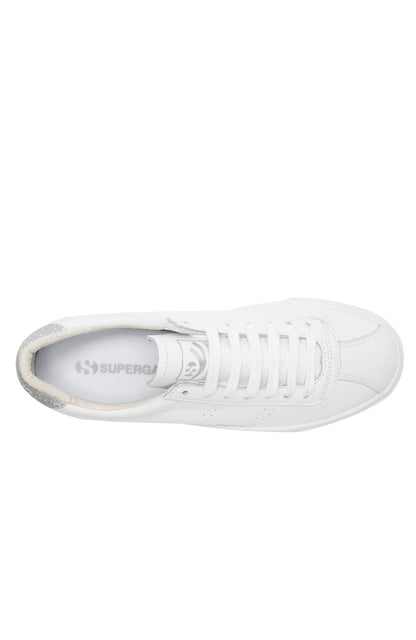 2854 Club 3 Comfleaglitterw White Grey Silver