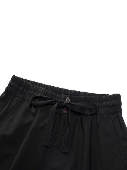 Machine Washable Wool Blend Unisex Straight Leg Pants