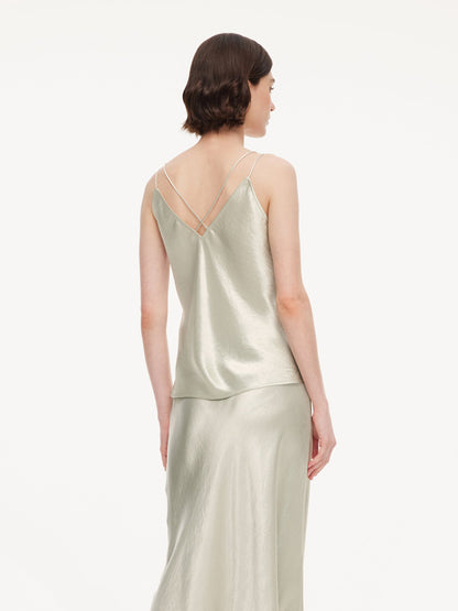 100% Acetate Women V-Neck Camisole
