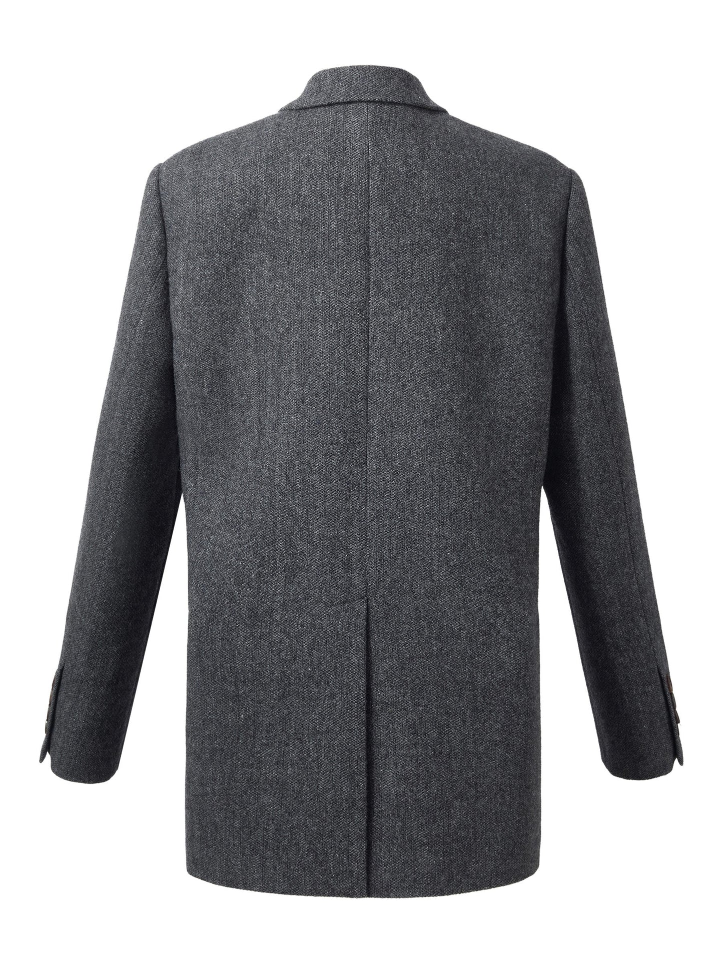 100% Washable Wool Notched Collar Women Blazer