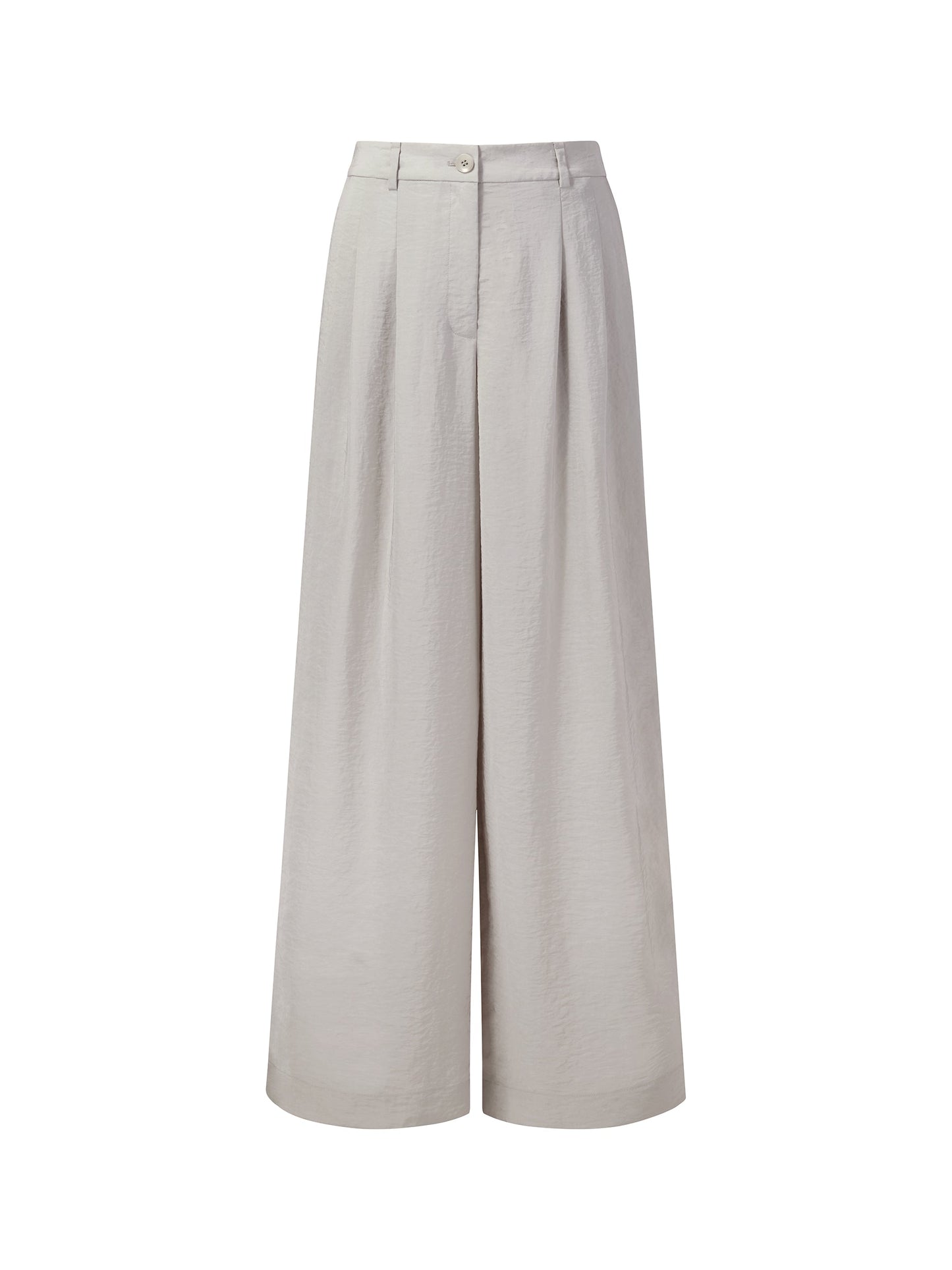 Triacetate Blend Women Straight Leg Pants