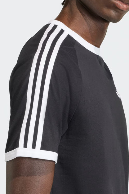 3 Stripe Tee Black