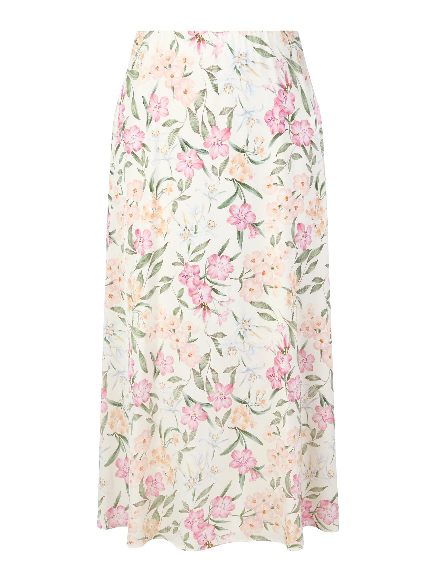 19MM Mulberry Silk Floral Print Women Skirt