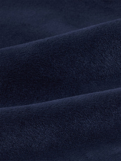 100% Cotton Denim Fleece Lined Women Wide Leg Jeans