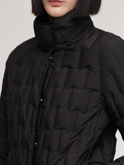 Lightweight Goose Down Jacket With Packable Storage Bag