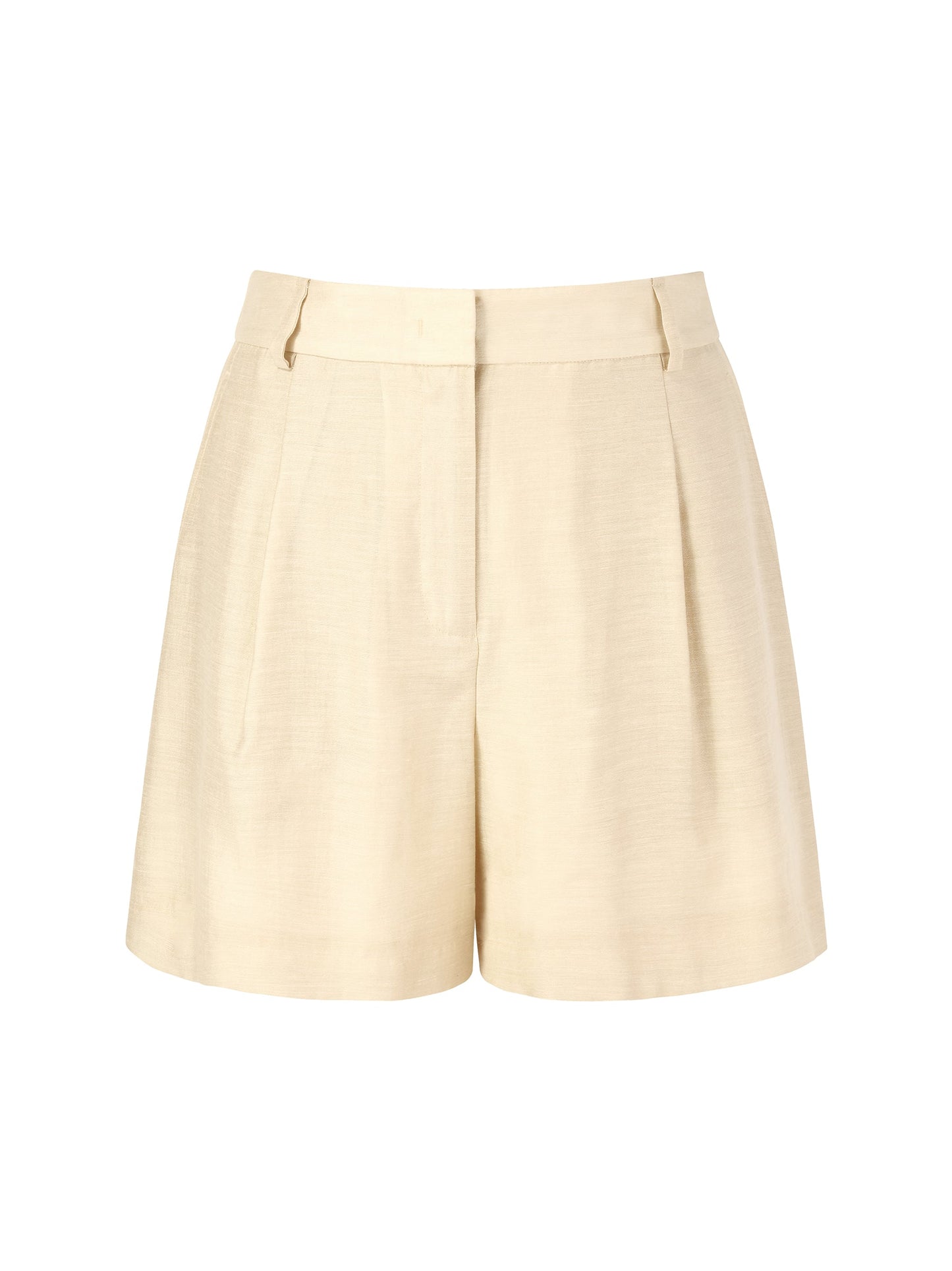 Tencel Acetate Linen Blend Women Shorts