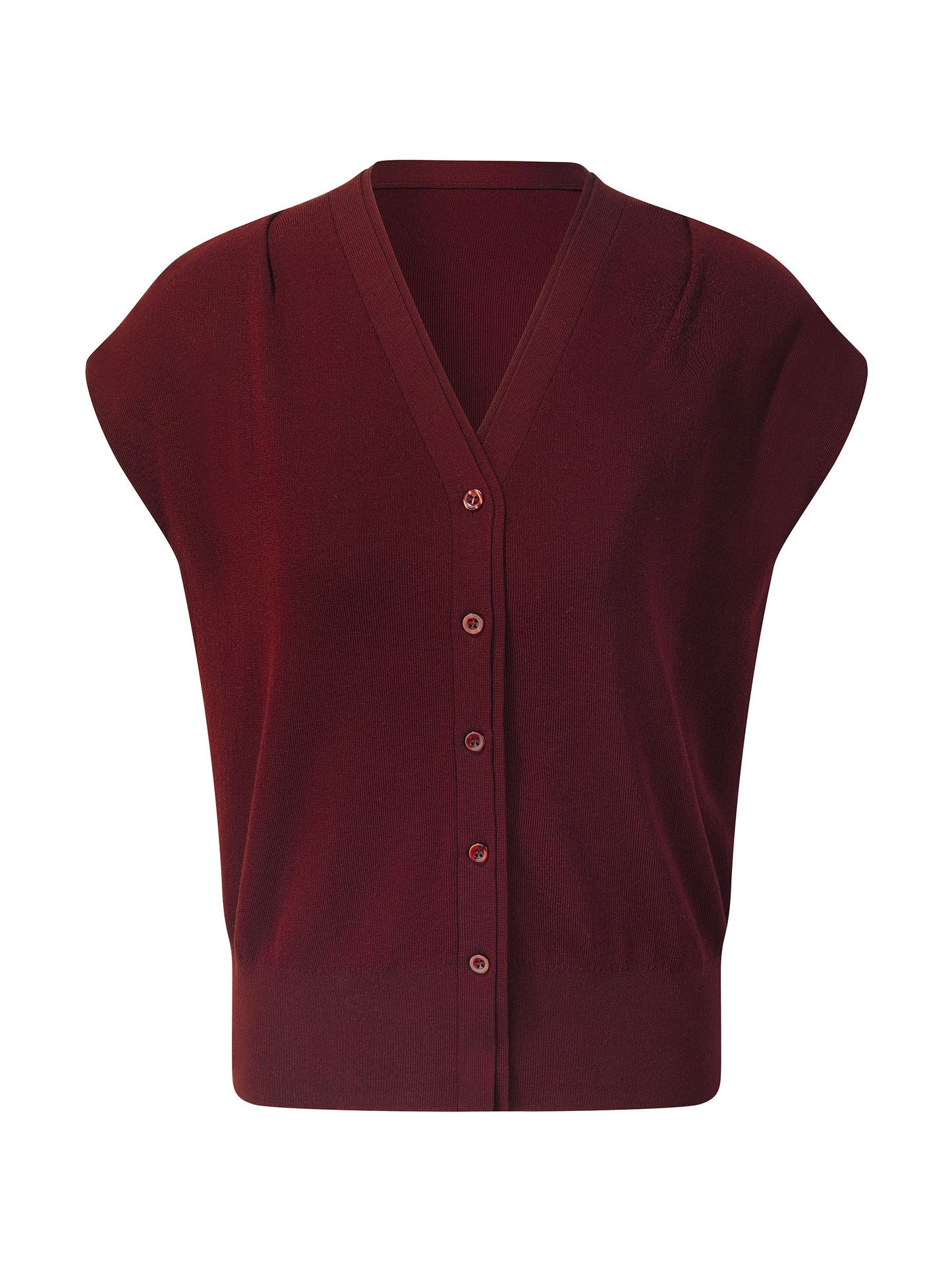 [Preview] Lyocell Blend V-Neck Women Knit Top With Ribbon