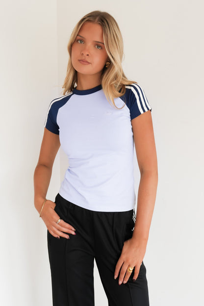3 Stripe Slim Tee