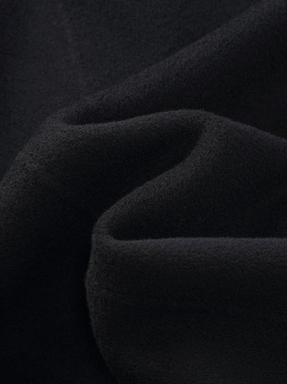 Cashmere Wool Blend Notched Collar Double-Faced Women Overcoat