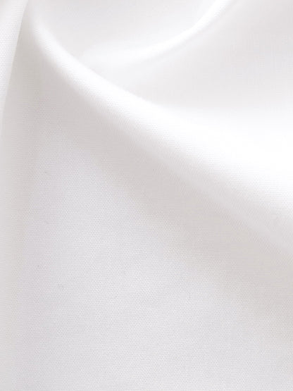 [Preview] Cotton Blend Gather-Waisted Women Shirt With Silk Scarf