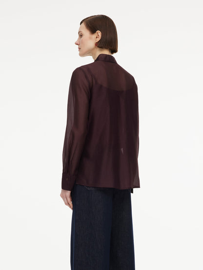 [Preview] Tie Front Women Shirt With Camisole