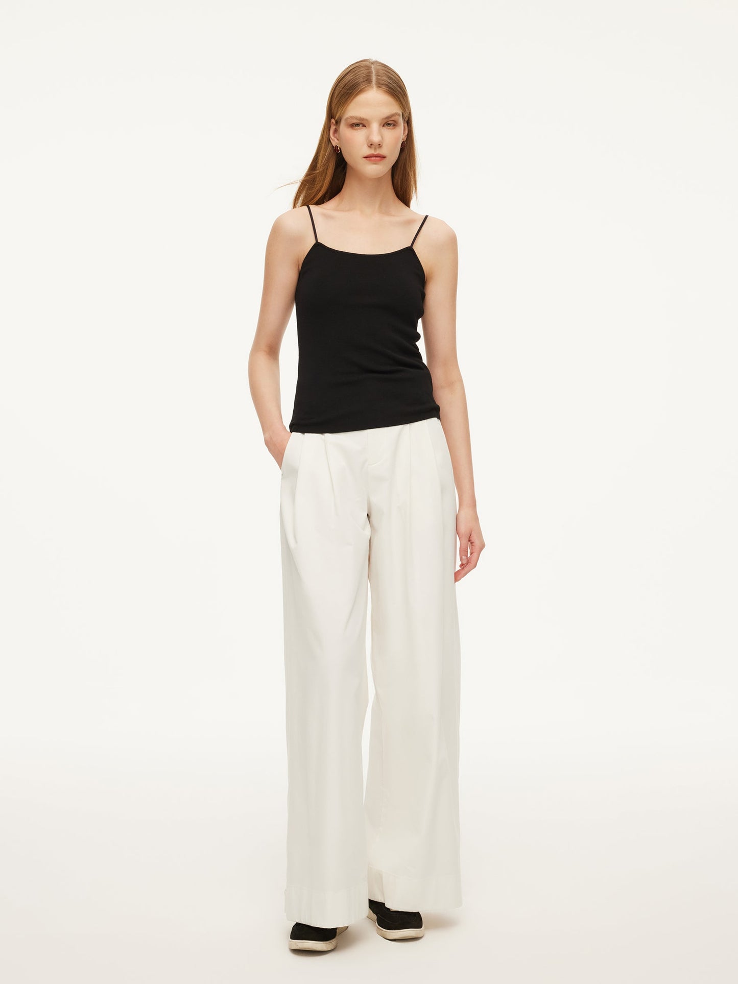 Elastic Straps Women Knit Camisole