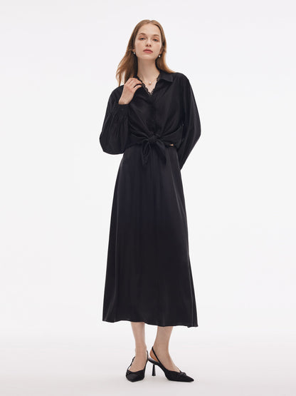 19MM Xiang Yun Silk Women Elastic Waist Skirt