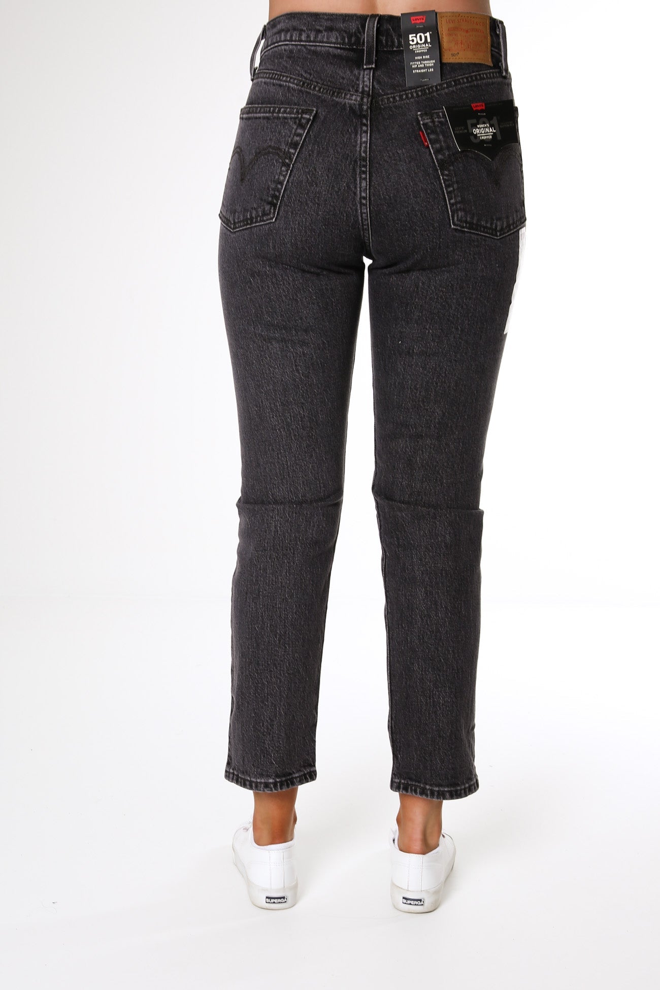 501 Original Cropped Jeans Cabo Fade