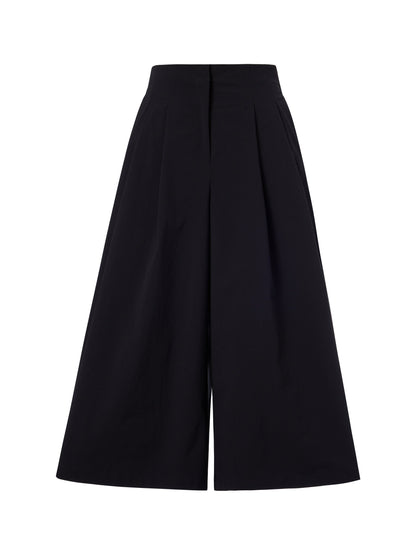 A-Line Elastic Back Waist Women Culottes