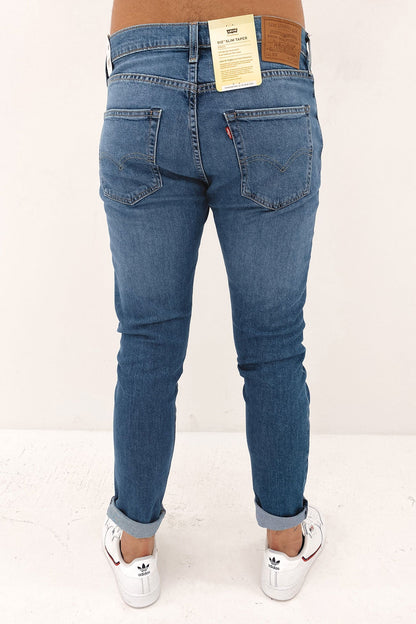 512 Slim Taper Jean Medium Indigo Worn In