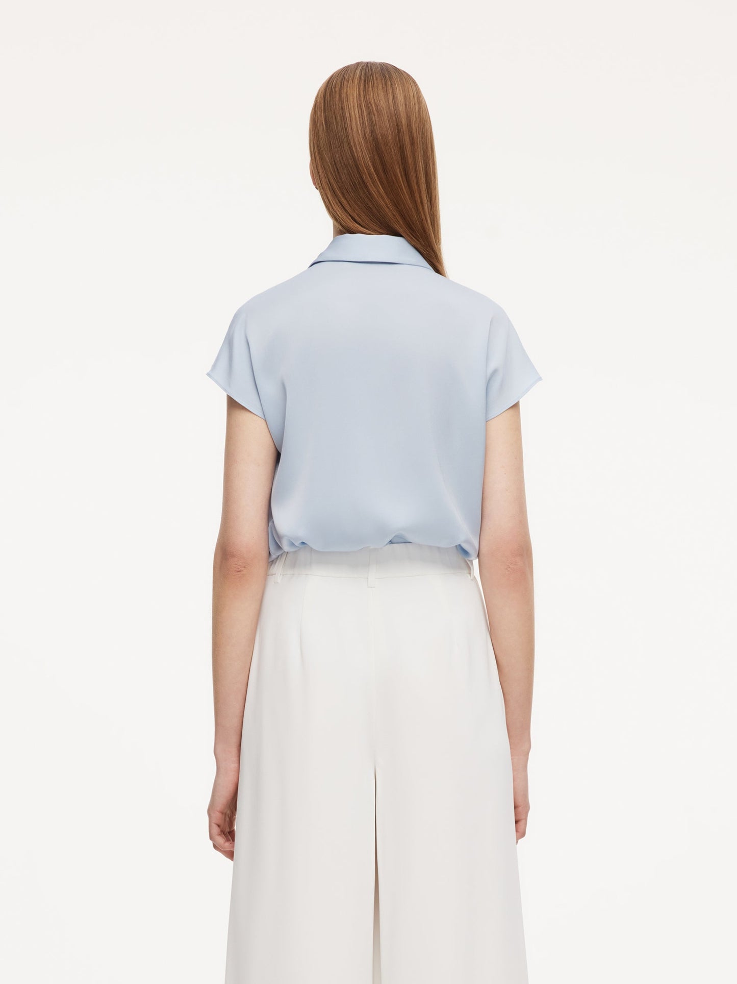 22MM Mulberry Silk Women Shirt With Silk Scarf