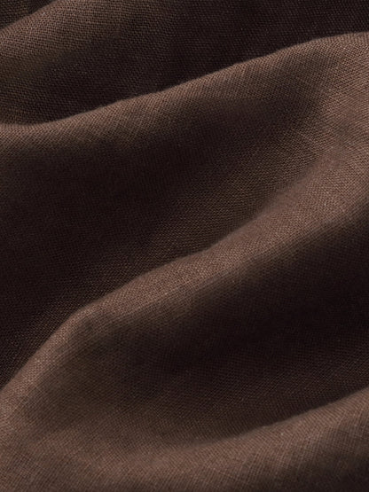 100% Linen Loose Fit Unisex Barrel Leg Pants