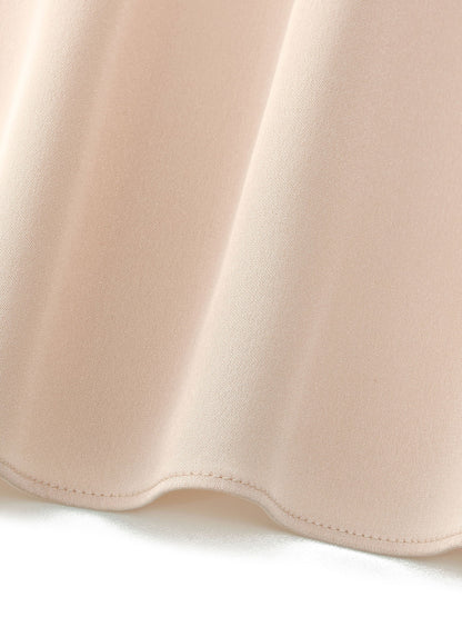 22MM Mulberry Silk Tie Neck Women Blouse