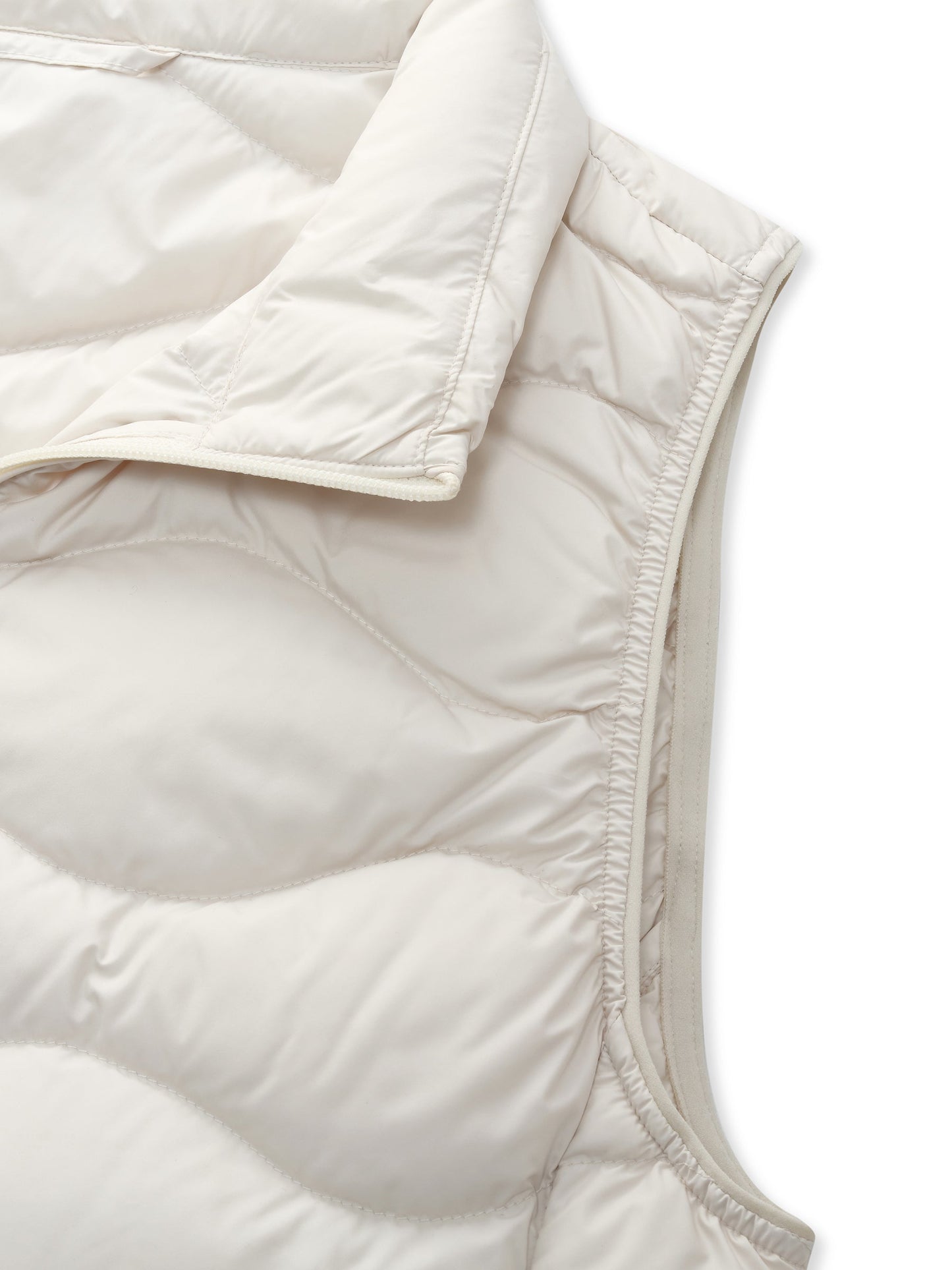 Lightweight Packable Zip-Up Women Goose Down Vest