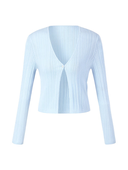 Cotton H-Line Women V-Neck Cardigan