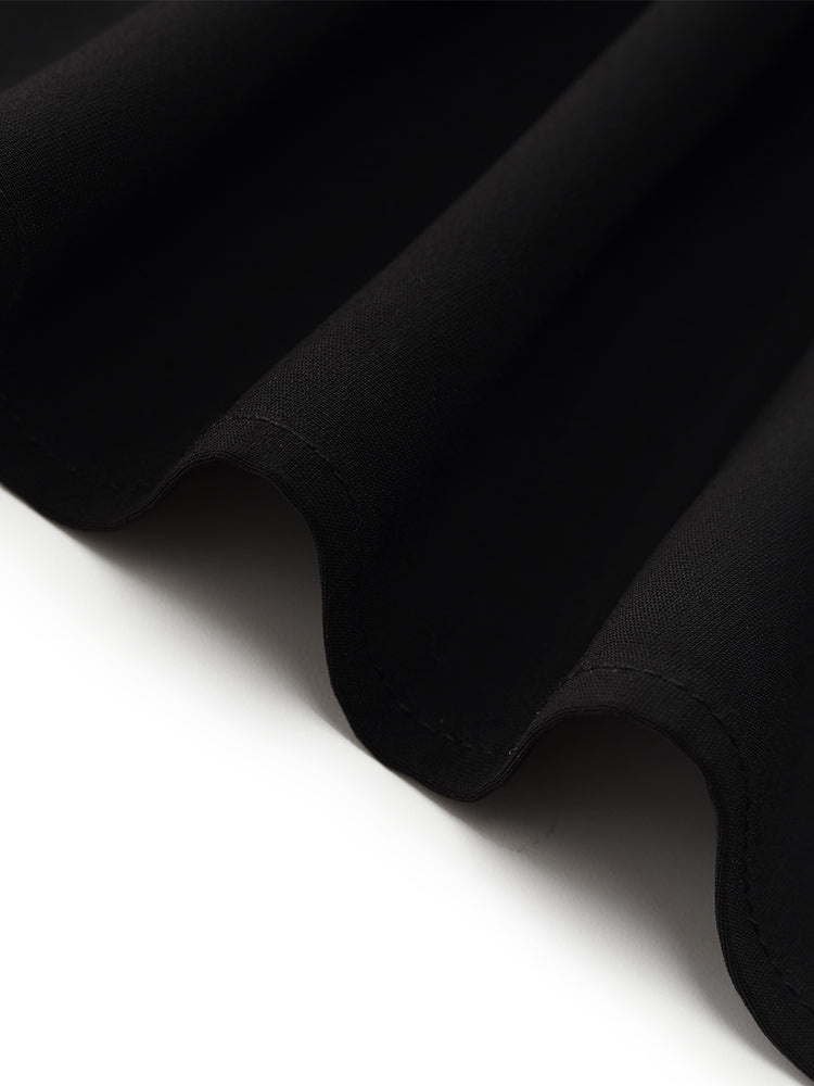 Triacetate Reversible Women Strap Midi Dress