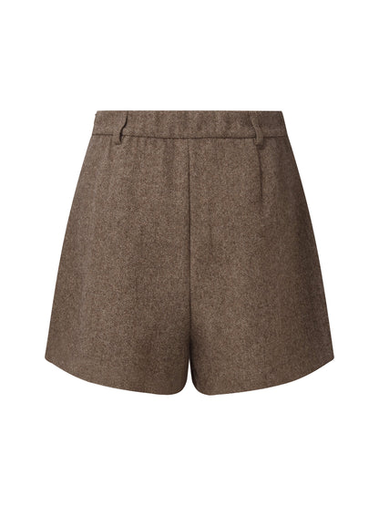 100% Washable Wool Women Culotte Skirt