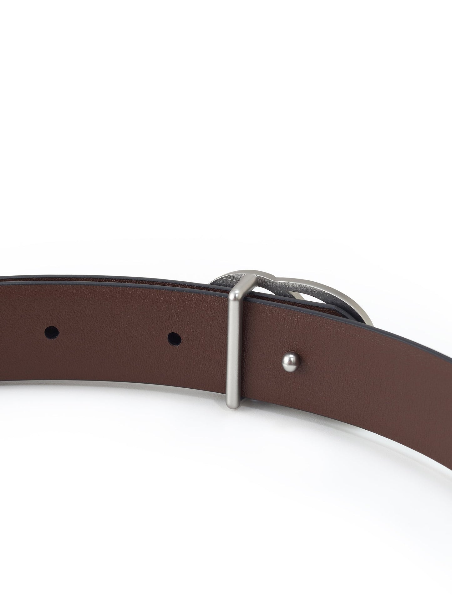 GO Letter Women Leather Belt Size Medium